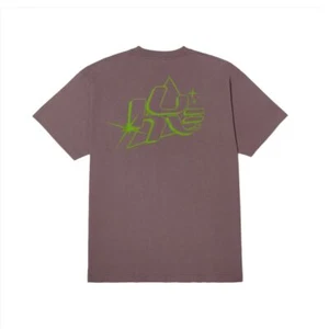 HUF Worldwide "Glow" Short Sleeve Tee (Light Plum) T-Shirt - Picture 1 of 2