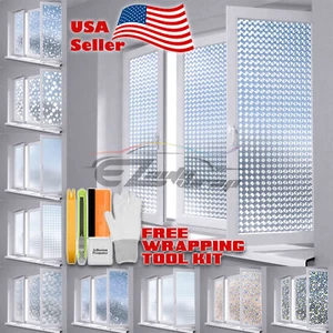 *Premium Fenster Milchfolie Glas Home Office Bad Sicherheit Sichtschutz Statisch - Bild 1 von 81