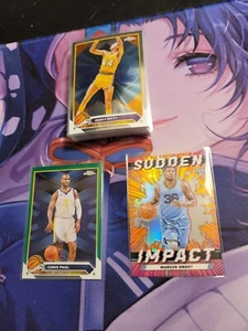 Lot 22 2023-24 Topps Chrome NBA Card RC Green Refractor SP HOF INSERT ROOKIE HTF - Picture 1 of 6