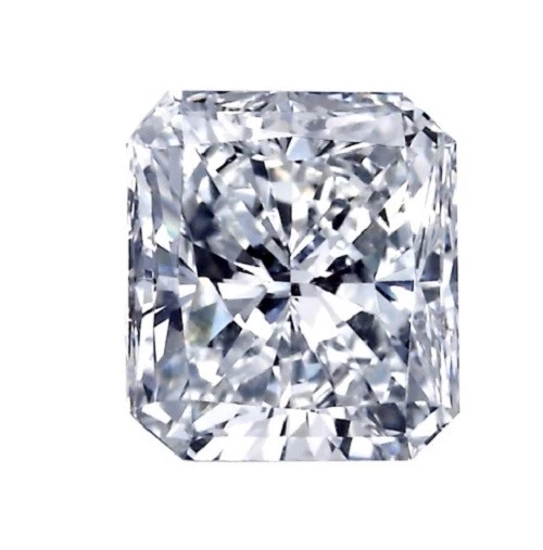 GIA Certificate 2.71ct Long Radiant Cut D Color SI1 Clarity Ideal Shape Diamond - Image 1 of 1