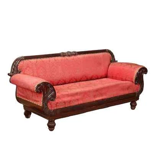 Antique Restoration Sofa Mahogany Italy XIX Century - Picture 1 of 12