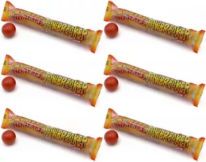 6 paquetes de 6 bolas Zed Candy Fireball Jawbreaker novedad chicle dulces - Imagen 1 de 2