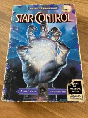 Star Control Sega MegaDrive Video Game Cartridge PAL Strategy Classic - image 1 of 4