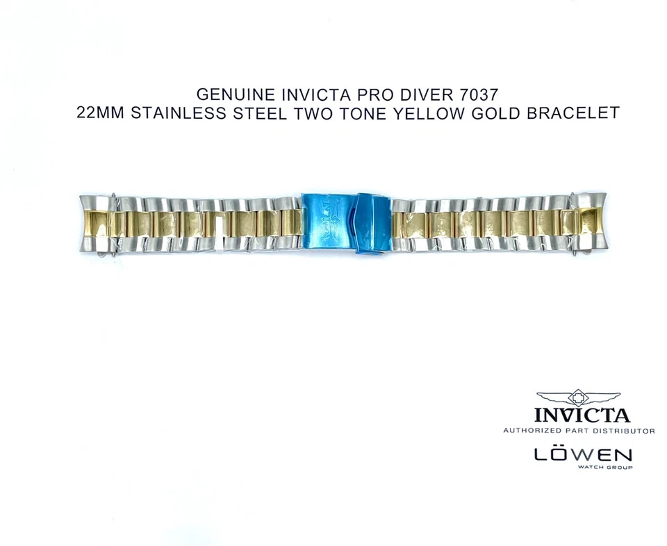 Brand New Invicta Pro Diver 7037 22MM Stainless Steel Watch Band - Image 1 of 3