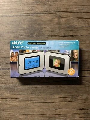 Shift 3 Digital Photo Viewer with Alarm clock (016) - Image 1 of 4
