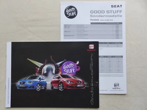 Folleto Seat Good Stuff Edition Ibiza Leon Altea + lista de precios 03.2010 - Imagen 1 de 5