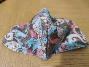 NEW Face Mask Reusable Washable For Adults Batik Pattern Double Sided - Picture 1 of 10