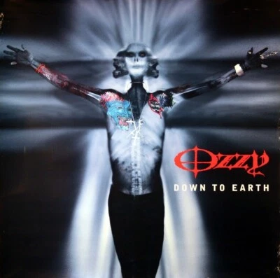OZZY OSBOURNE Down to Earth BANNER HUGE 4X4Ft Tapestry Fabric Poster flag - Image 1 of 3