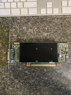 Matrox M9120-E512LPUF 512MB Graphics Card DDR2 PCI X16 RARE HARD TO FIND - Image 1 of 4