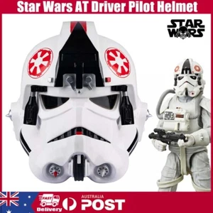 Star Wars Mask Imperial Starfighter AT-AT Driver Pilot Helmet Cosplay Prop Gift - Picture 1 of 12