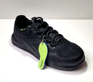 Reebok Nano X1 Adventure Black Composite Toe Work Shoes Sneakers Women's Size 6M - Picture 1 of 14