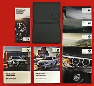 2017 2018 BMW X1 Owners Manual Set 2017 2018 BMW X1 Owner's Manual F48 xDrive28i - Foto 1 di 8