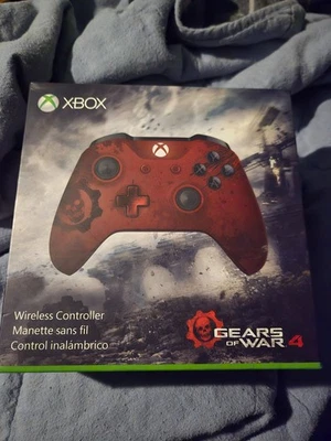 Microsoft Xbox One Gears of War 4 Crimson Omen Limited Edition Controller New - Image 1 of 3