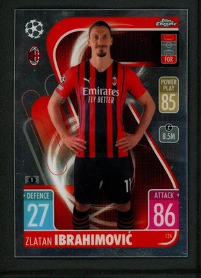 Zlatan Ibrahimovic  Topps Chrome Match Attax UEFA Champions League - Image 1 of 2
