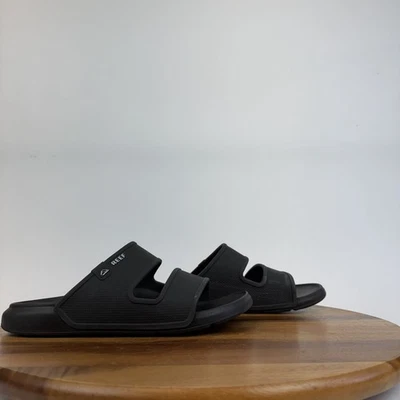 Sandalias para Hombres Reef Oasis Doble Goma Negra Cómodas Informales Slide Talla 7 M Usadas en Excelente Condición Foto 1 de 4