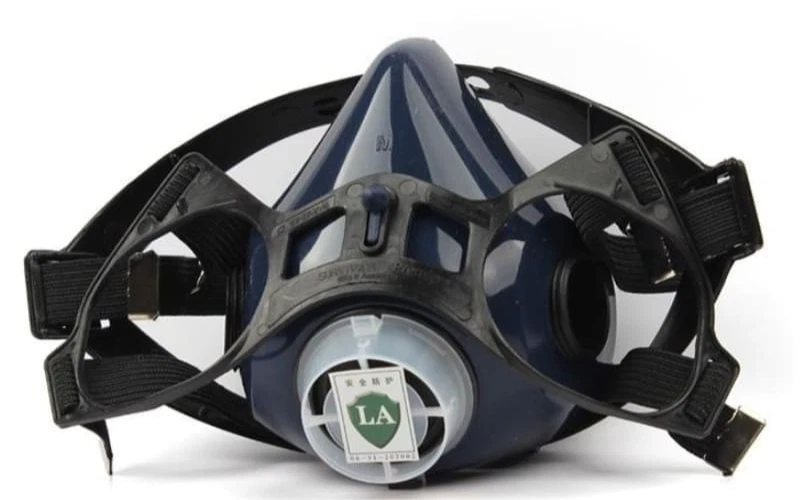 HALF FACE Reutilizable Respirador Protección Facial Construcción Gas Antidisturbios Máscara MD Foto 1 de 1