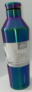 Hydrapeak Iridescent Enchanted Stainless Steel Insulated Bottle 25oz Matte Coll. - Picture 1 of 5