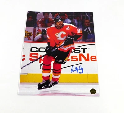 Photo Couleur Signée De Sandy McCarthy 8 X 10 Flammes - Photo 1/2