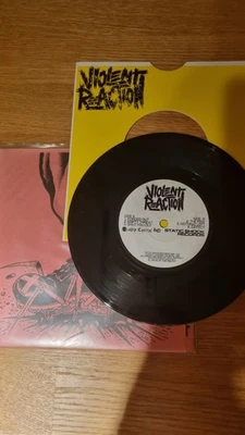 Violent Reaction s/t Vinyl Record Sxe Skinhead Oi Punk Metal Nwobhc - Bild 1 von 2