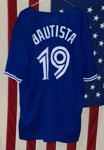 Jose Bautista Toronto Blue Jays Jersey Promo SGA Adult XL NWOT NEW MLB - Picture 1 of 3