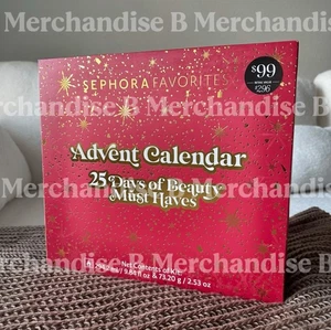 Sephora Favorites Advent Calendar 25 Days Of Beauty 2025 Holiday IN HAND - Picture 1 of 3
