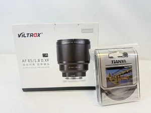 NUEVO Lente principal de enfoque automático Viltrox AF 85 mm F/1,8 II XF para FUJIFILM X - Imagen 1 de 9