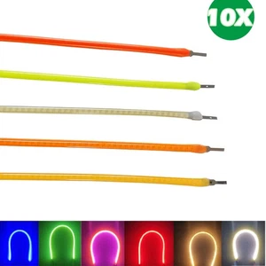 10pcs Edison Glühbirne Glühfaden Lampe Teile LED Chip Dioden Flexible filam 3V - Picture 1 of 14