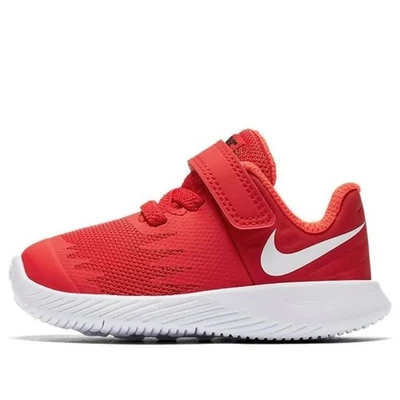 Zapatos Nike Star Runner 2 rojo/blanco para niños pequeños talla 2 Foto 1 de 4