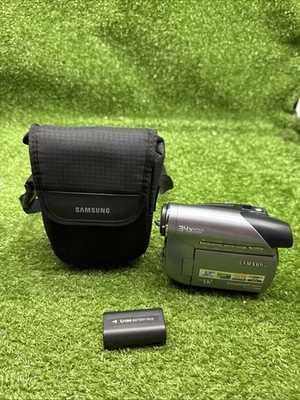 Samsung SC-D375 Mini DV Digital Cam NTSC 34x Optical Zoom No Charger.   23 - Image 1 of 4
