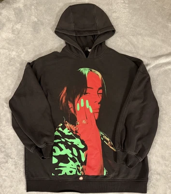 Billie Eilish Divided (H&M) Hoodie SM | Unisex | Mens | Womens Used-Good - Image 1 of 4