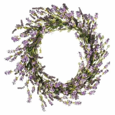 Lavender and Berry Wreath - Image 1 of 2