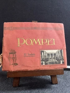 Vintage Pompeii Souvenir Photo Album 32 Pictures Italy - Picture 1 of 18