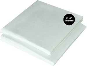 Abreißmaschine Stickerei Träger Stabilisator - 100 vorgeschnittene Blätter (8 × 8")  - Bild 1 von 6