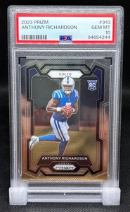 2023 Prizm Anthony Richardson #343 Rookie Card RC PSA 10 Buy the Low - Bild 1 von 2