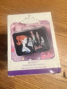 Hallmark Keepsake Ornament Barbie Lunchbox 40th Anniversary Edition 1999 VTG - Picture 1 of 2