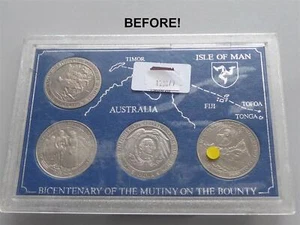 FUNDA DE MONEDAS DE PLEXIGLÁS NUEVA Y SIN USAR PARA JUEGO DE MONEDAS ROYAL MINT O SANDHILL SOLO £4.75 - Imagen 1 de 5