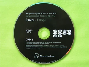 DVD NAVIGATION MERCEDES BENZ AUDIO 50 APS BELGIEN SCHWEIZ 2016 A B E M R NTG 2.5 - Bild 1 von 2