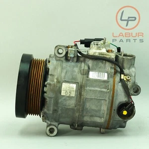 R230 03-06 Mercedes S SL Class DENSO A/C Air Conditioning Compressor C998 - Picture 1 of 7