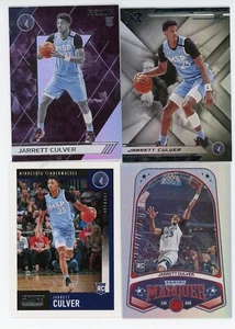 Lote de 4 tarjetas 2019-20 Chronicles Jarrett Culver Recon XR Score Marquee RC - Imagen 1 de 1