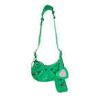 Balenciaga Le Cagole XS Shoulder Bag In Green 6713091VG9Y3809