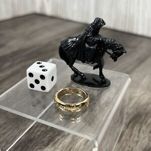 Trivial Pursuit - “Lord of the Rings” - Replacement Die, Ring & Ringwraith Pawn