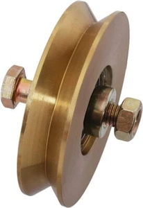 Schwerlast Torrolle V-Nut Laufrolle Hochlast Torrolle Rolltor Schiebetür - Bild 1 von 8