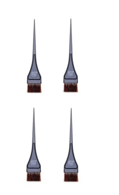 Cepillo de teñido pequeño Pro Tip - negro - paquete de 4 Foto 1 de 2