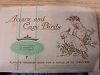 John Player.  Aviary And Cage Birds.  Cigarette Cards In Album 