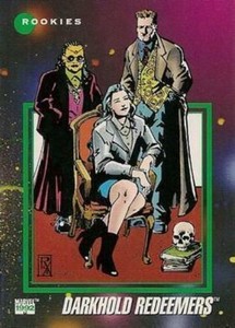 #144 Darkhold Redeemers - 1992 Impel Marvel Universe