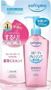 KOSE Softymo Speedy Cleansing Oil Refill 210ml Make-up Entferner - Bild 1 von 5