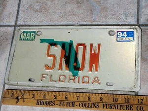 1994 Jon Snow Man Booster Vanity License Plate Christmas Game Of Thrones - Picture 1 of 3
