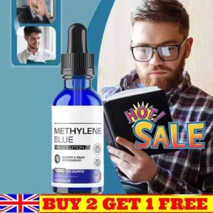 Methylene Blue | USP Grade 1% Solution | 60ML | Ultra High Purity - Imagen 1 de 10