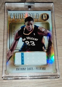Anthony Davis - Panini Gold Standard 2014 - White Gold - 2 Color Patch #075/199 - Bild 1 von 1