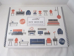 Cutebee DIY House Miniature Dollhouse Wood Kit Model L22A Room for Idea - Picture 1 of 8